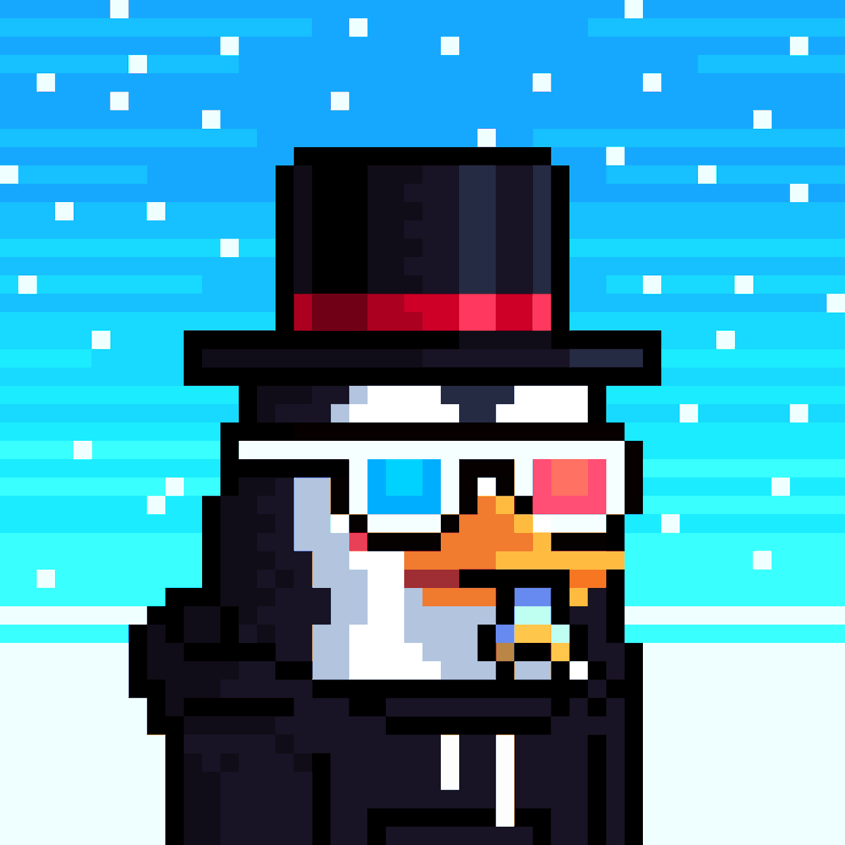 Snagged my Pengz. 🔥
I’m officially on ice, somebody bring hot chocolate.🥶 
<a href="/PengzOnApe/">PengzOnApe</a>