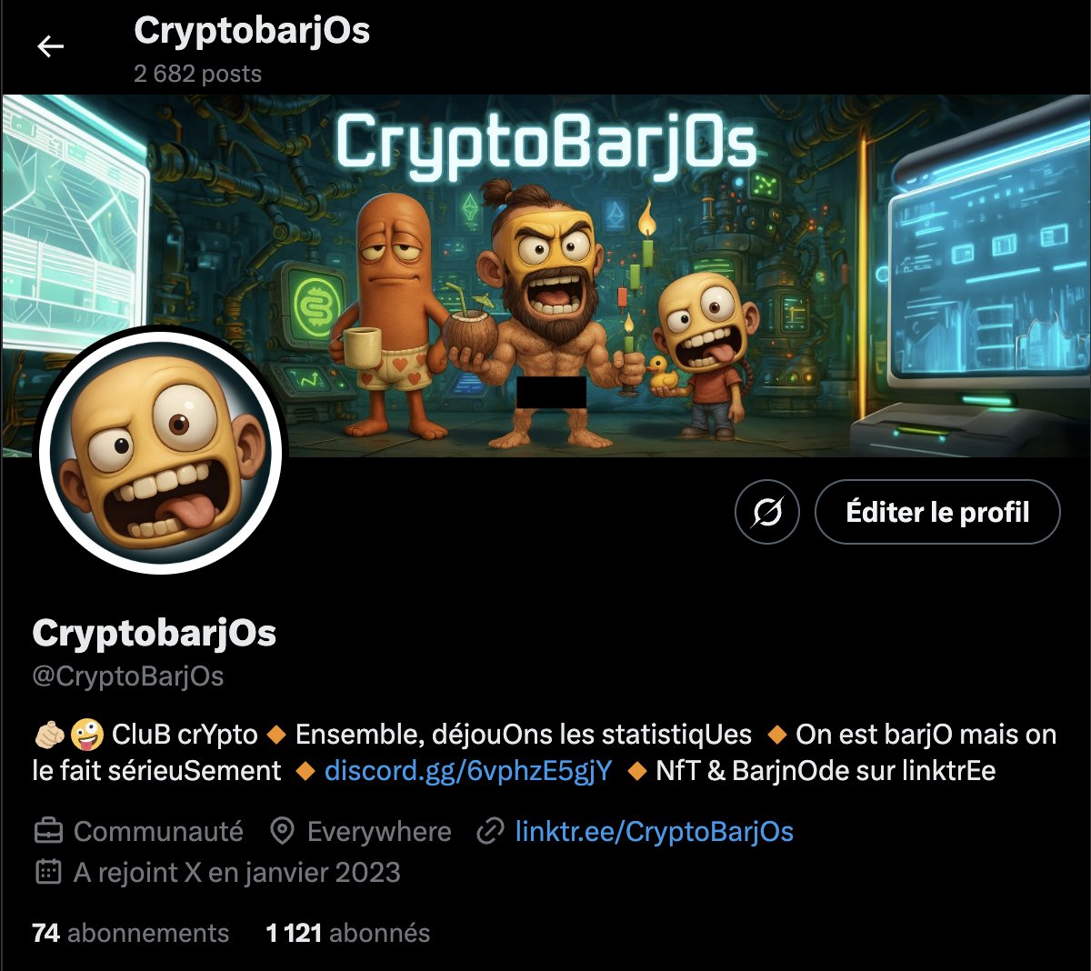 C'est ça les <a href="/CryptoBarjOs/">CryptobarjOs</a> 
On évolue avec le temps...réaliste...sans égo...