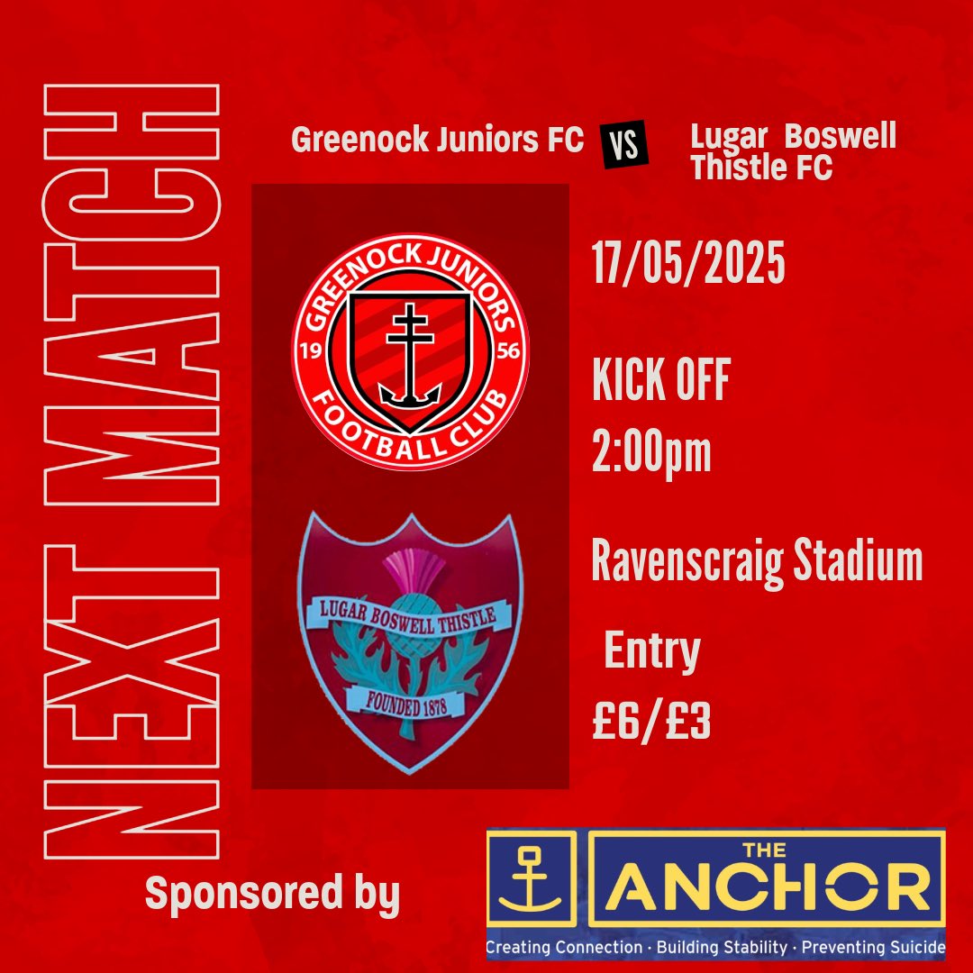 Huge game this Saturday. One of three matches that will decide promotion places. Let’s get behind the boys in the final push for promotion. #monthenock🔴⚫️