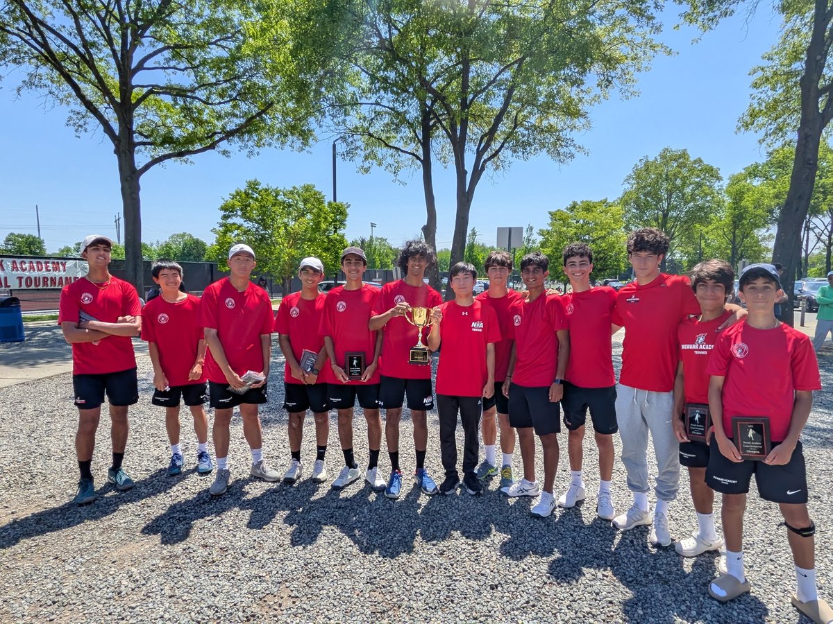 Newark Academy Athletics (@na_minutemen) on Twitter photo Champs! 🏆🎾
Congrats to boys' tennis for winning the 52nd annual NA Tennis Invitational!
🔗: newarka.edu/athletics/news…
#NAallday #NewarkAcademy
<a href="/NewarkAcademy/">Newark Academy</a> Champs! 🏆🎾
Congrats to boys' tennis for winning the 52nd annual NA Tennis Invitational!
🔗: newarka.edu/athletics/news…
#NAallday #NewarkAcademy
<a href="/NewarkAcademy/">Newark Academy</a>