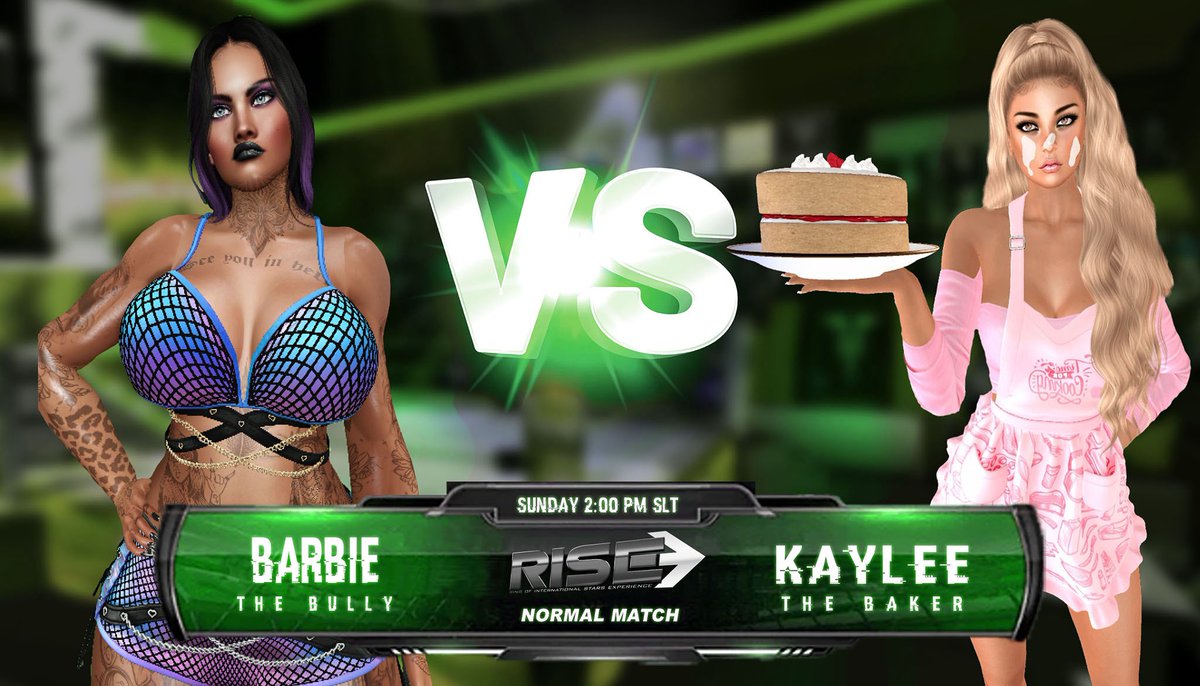 Come watch me take on this little cupcake today at 2 pm
