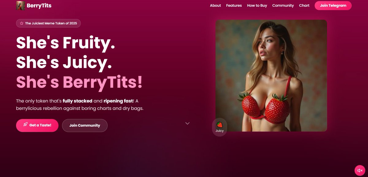 DegenWebDesign's tweet image. Website created for @berrytits1007 

berrytits.com check it out! 

get your own website here! degenwebdesign.com