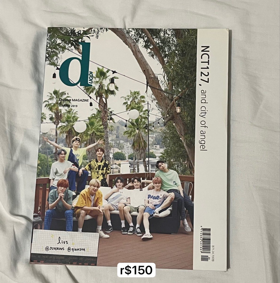 suhkuns's tweet photo. [VENDO] nct 127

⭐️ revista dicon johnny (sem pcs) r$150 https://t.co/rOap55rGvJ