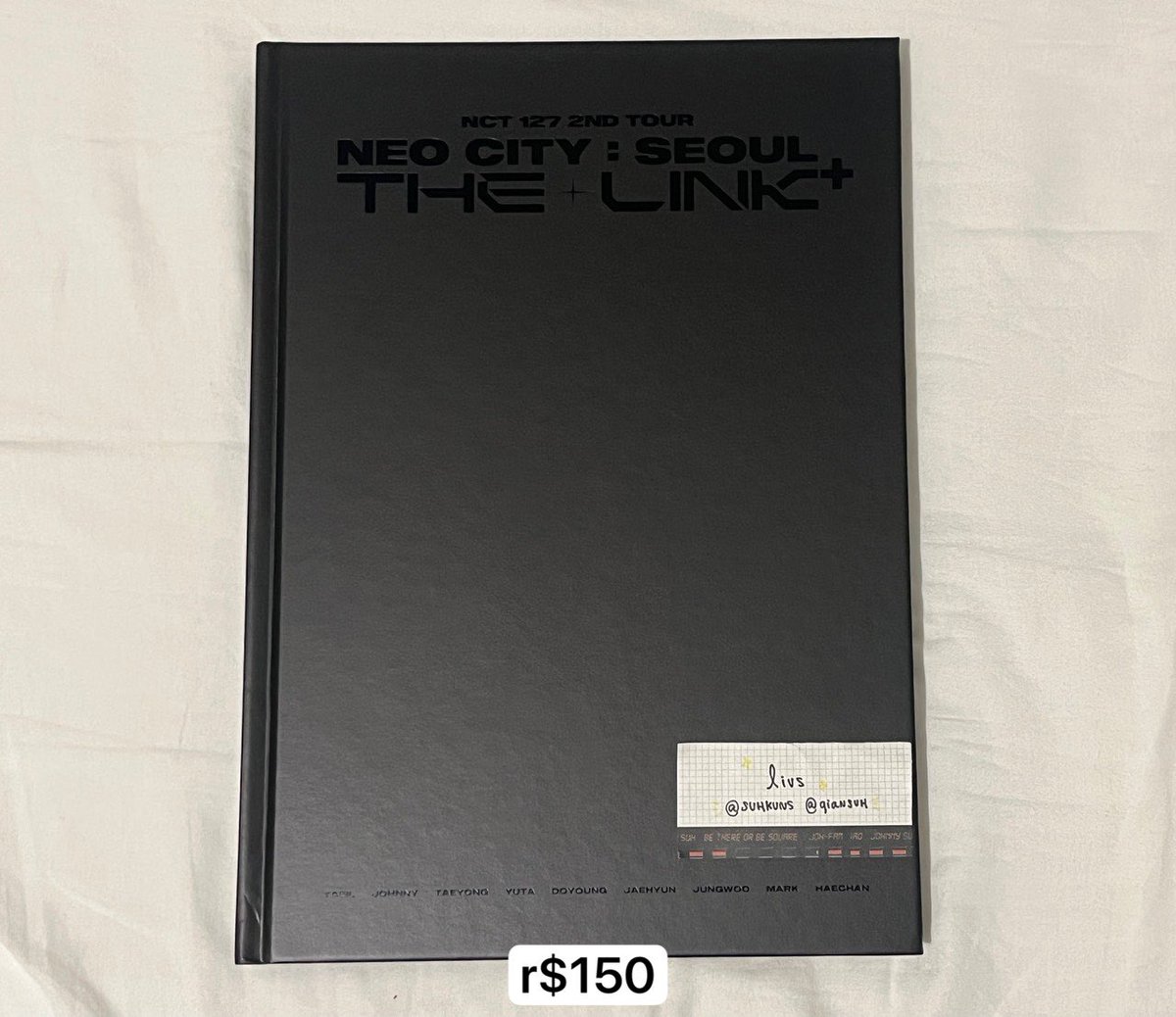 suhkuns's tweet photo. [VENDO] nct 127 

⭐️ neo city seoul the link+ photobook (sem strip) r$150
⭐️ dicon johnny photobook (sem pc) r$150 https://t.co/F73ea0D0Xp