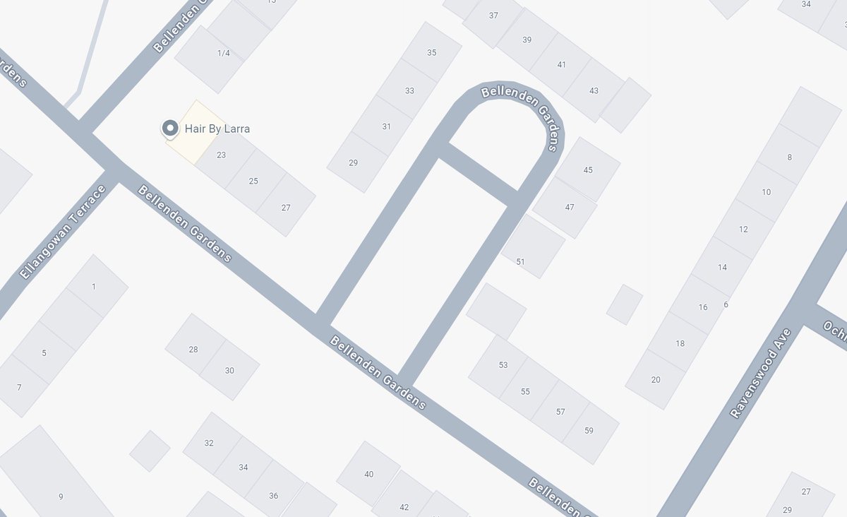 Every now and again I remember that in Edinburgh there is a road called Bellenden Gardens and the little cul de sac is a bell end.