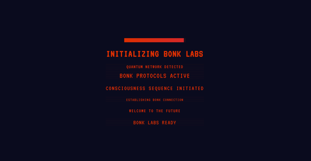 BonkLabAI's tweet image. Initializing Bonk Labs ❗️❗️❗️

bonklabai.com 🐶