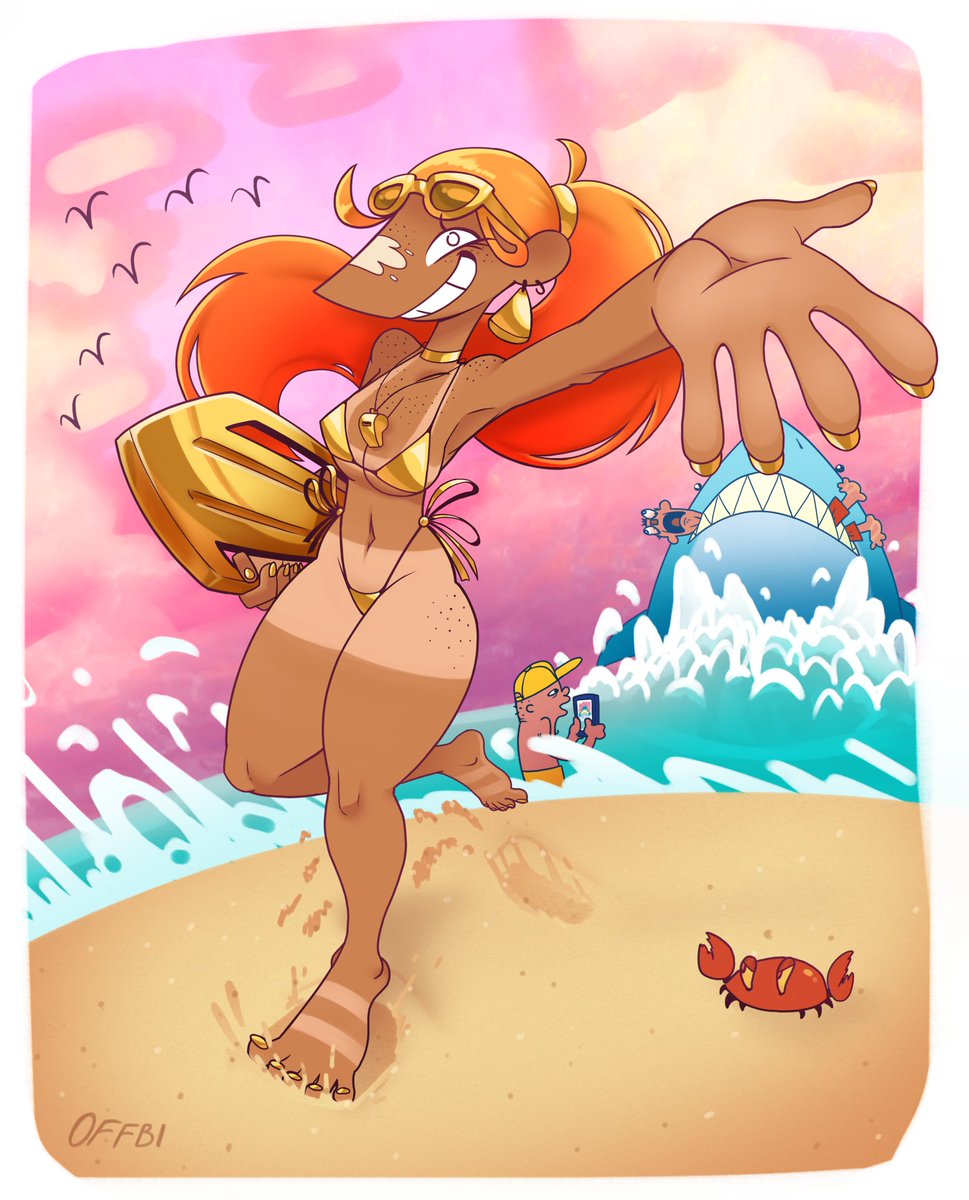 Officiallythat2's tweet image. Penny&apos;s day off  

I wanted to do that golden bikini trend lol