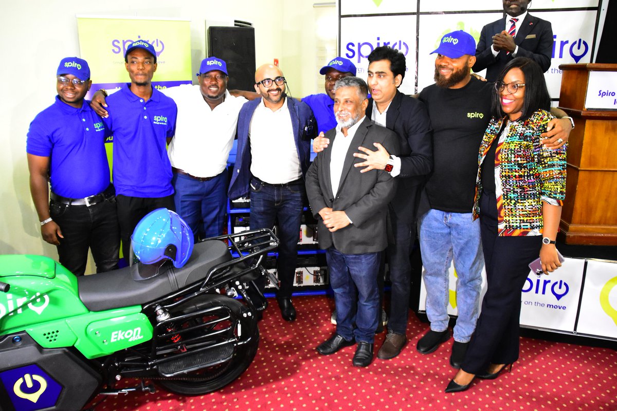 Queenjohn4's tweet photo. Pictures from our launch of the @SPIROEVs bikes in Douala, Cameroon yesterday.
Great event, good turn out and wonderful feedback. It takes 540,000 XAF to get a Spiro Ekon bike in Cameroon.
Energy on the move....
#Spiro
#EnergyOnTheMove
#EMobility
#PoweringEMobility https://t.co/9wLcPdS0pO