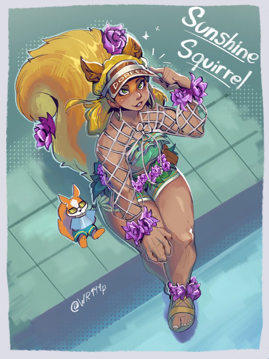 Sunshine squirrel 🐿