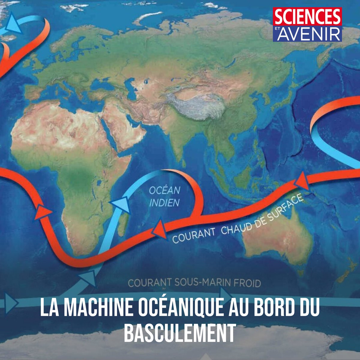 Sciences_Avenir's tweet photo. Une lettre ouverte envoyée en octobre 2024 par 44 des meilleurs climatologues spécialistes des courants océaniques presse de prendre rapidement en compte le risque imminent d'un ralentissement, voire d'un arrêt de l'Amoc.
👉 https://t.co/tPPtpdXsJd https://t.co/Uckb8mvj2n