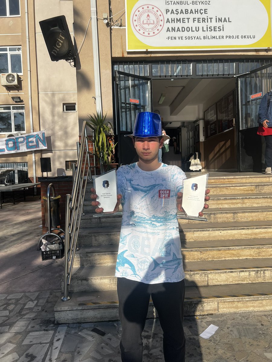 Pafial Open Münazara Turnuvası’nda okulumuz öğrencisi Doruk Güçer , 

🏆🏆🏆
hem En İyi Konuşmacı hem de Şampiyonluk  kupasınının sahibi oldu. Öğrencimizi tebrik ederiz.

<a href="/memkadikoy/">Kadıköy İlçe Millî Eğitim Müdürlüğü</a> <a href="/istanbulilmem/">İstanbul İl Millî Eğitim Müdürlüğü</a> <a href="/tcmeb/">Millî Eğitim Bakanlığı</a> <a href="/TahirUygur3/">Tahir UYGUR 🇹🇷🇹🇷</a> <a href="/MucahitYentur/">Murat Mücahit Yentür</a> <a href="/meb_ogm/">Ortaöğretim Genel Müdürlüğü</a>