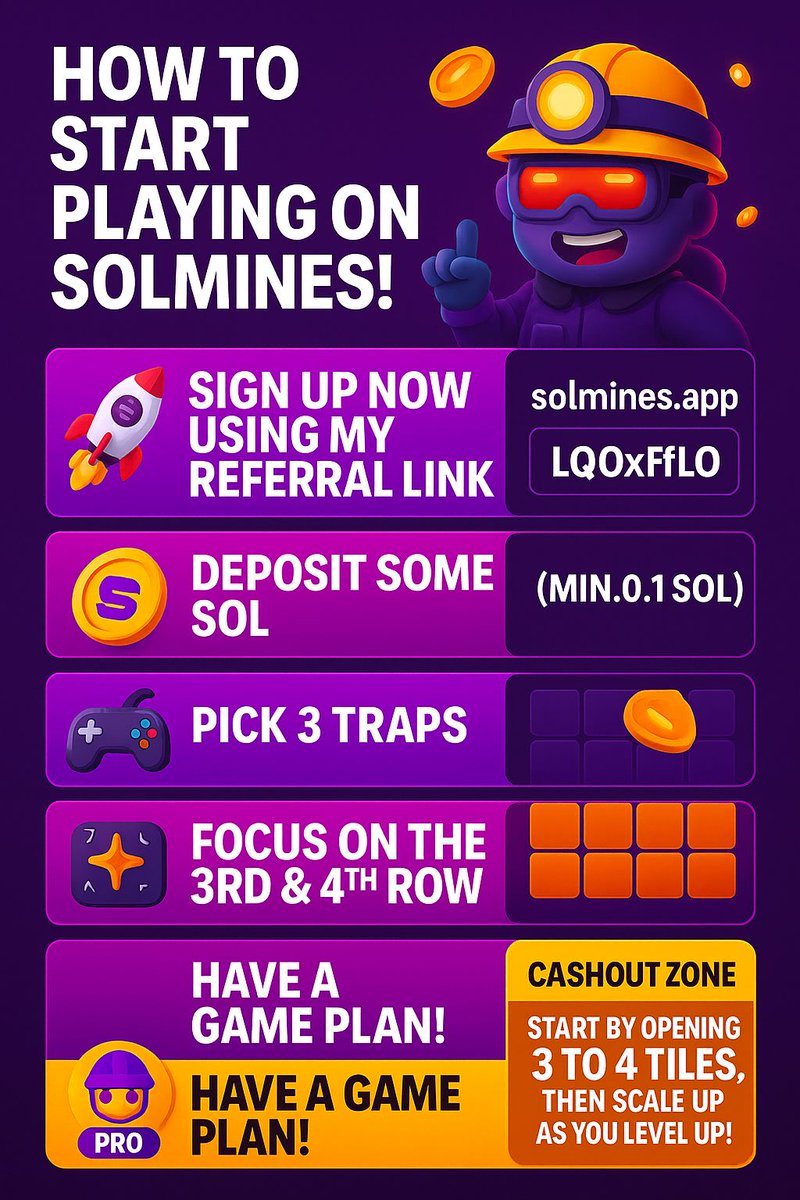 mimahofweb3's tweet image. Play #solmines on #Solana and win #Sol

#IndiaPakistanWar #IndianArmy #LaCasaDeLosFamososCol2 #ENHYPEN #englot #MothersDay #FJRxFaye