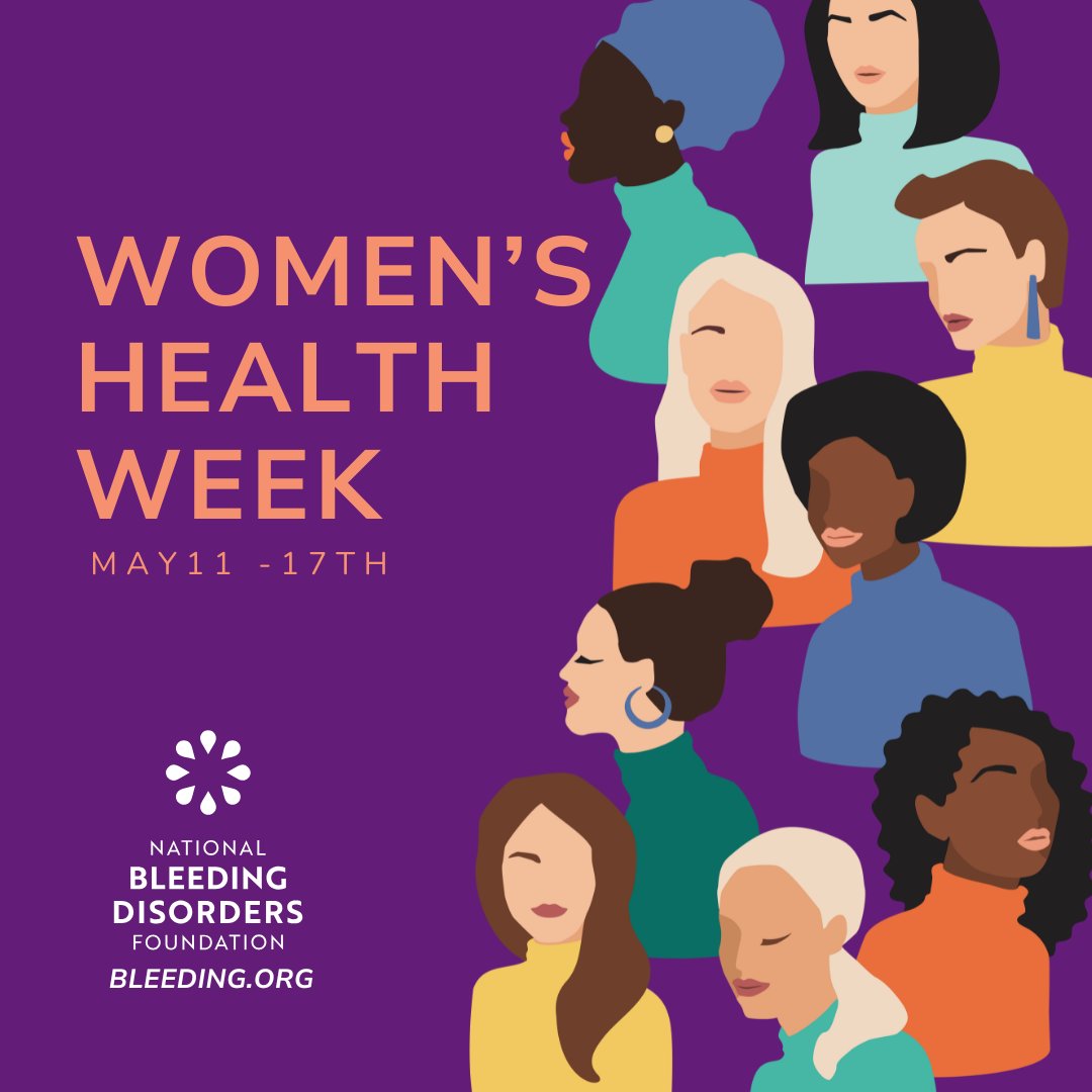 Women’s health matters. This Women’s Health Week, we’re spotlighting our Women and Girls with Bleeding Disorders (WPGGM) program, which provides education, support, and resources for women managing bleeding disorders.

🔗 Learn more about WPGGM: bit.ly/4hvWDf1