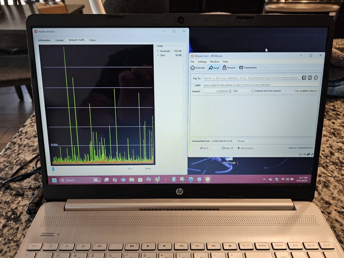 SoupSandweech's tweet image. It&apos;s been a long time since I&apos;ve done something I feel really good about. 
#bitcoinnode