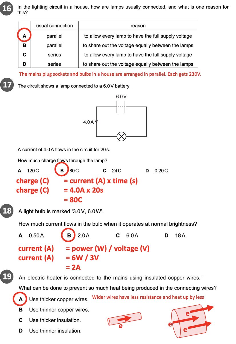 I shared some brand-new physics GCSE electricity teaching resources.
tes.com/teaching-resou…
tes.com/teaching-resou…
A filament lamp task using the PhET simulation and 29 multiple choice questions with solutions.