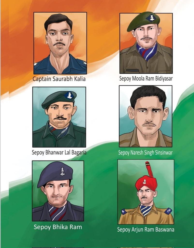 Āryā_Anvikṣā 🪷 (@arya_anviksha_) on Twitter photo <a href="/jsaideepak/">Sai Deepak J</a> Reading about him scorched my soul, a blazing reminder that it takes raw guts to face those soulless zombies. The heroes who do: Saurabh Kalia and his five brothers-in-arms, Sepoys Arjun Ram, Bhanwar Lal Bagaria, Bhika Ram, Moola Ram, and Naresh Singh, deserve every ounce of <a href="/jsaideepak/">Sai Deepak J</a> Reading about him scorched my soul, a blazing reminder that it takes raw guts to face those soulless zombies. The heroes who do: Saurabh Kalia and his five brothers-in-arms, Sepoys Arjun Ram, Bhanwar Lal Bagaria, Bhika Ram, Moola Ram, and Naresh Singh, deserve every ounce of