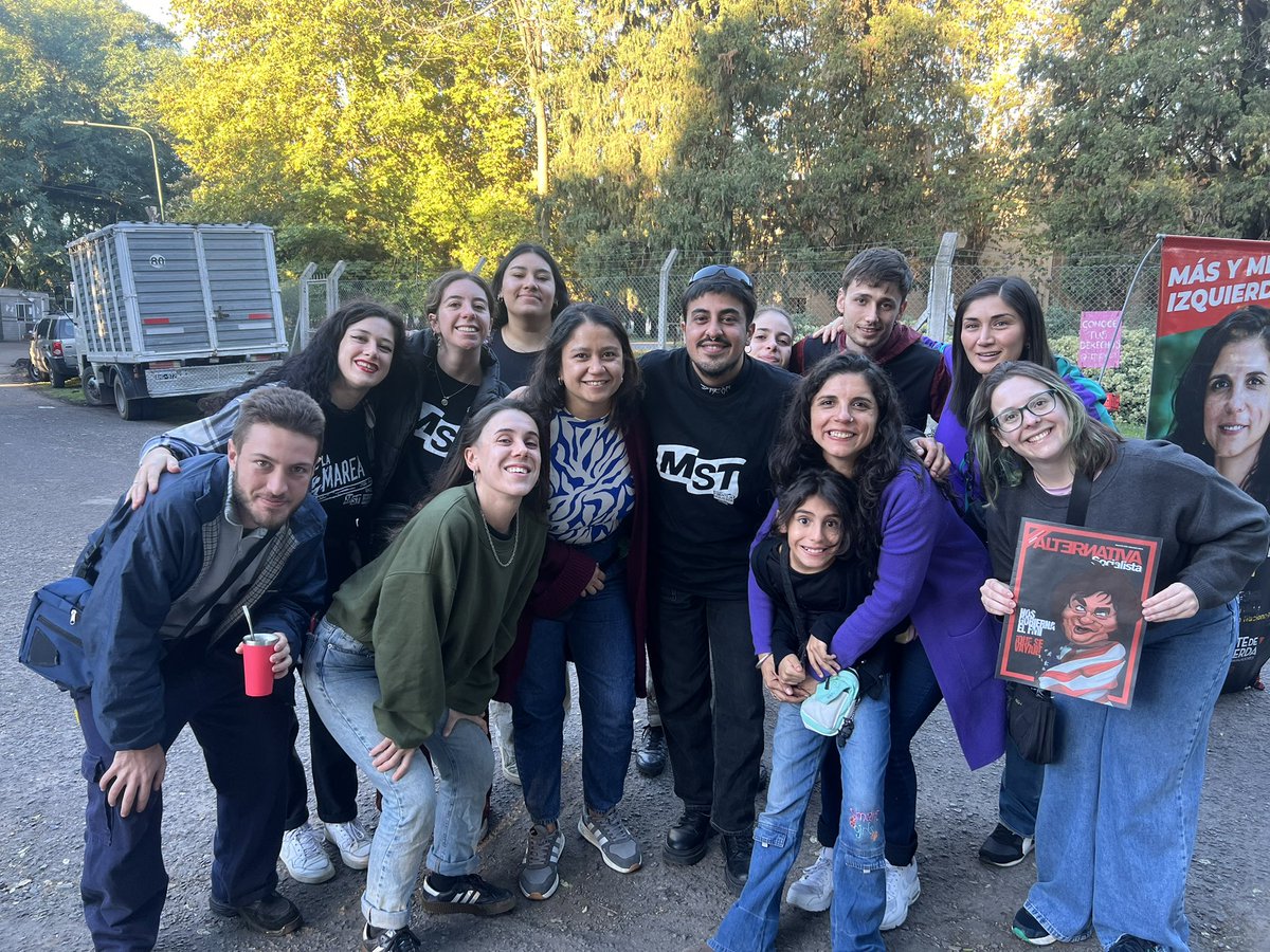 Último domingo de campaña en Agronomía ✊🏽

Este 18, vamos con el Frente de Izquierda Unidad!