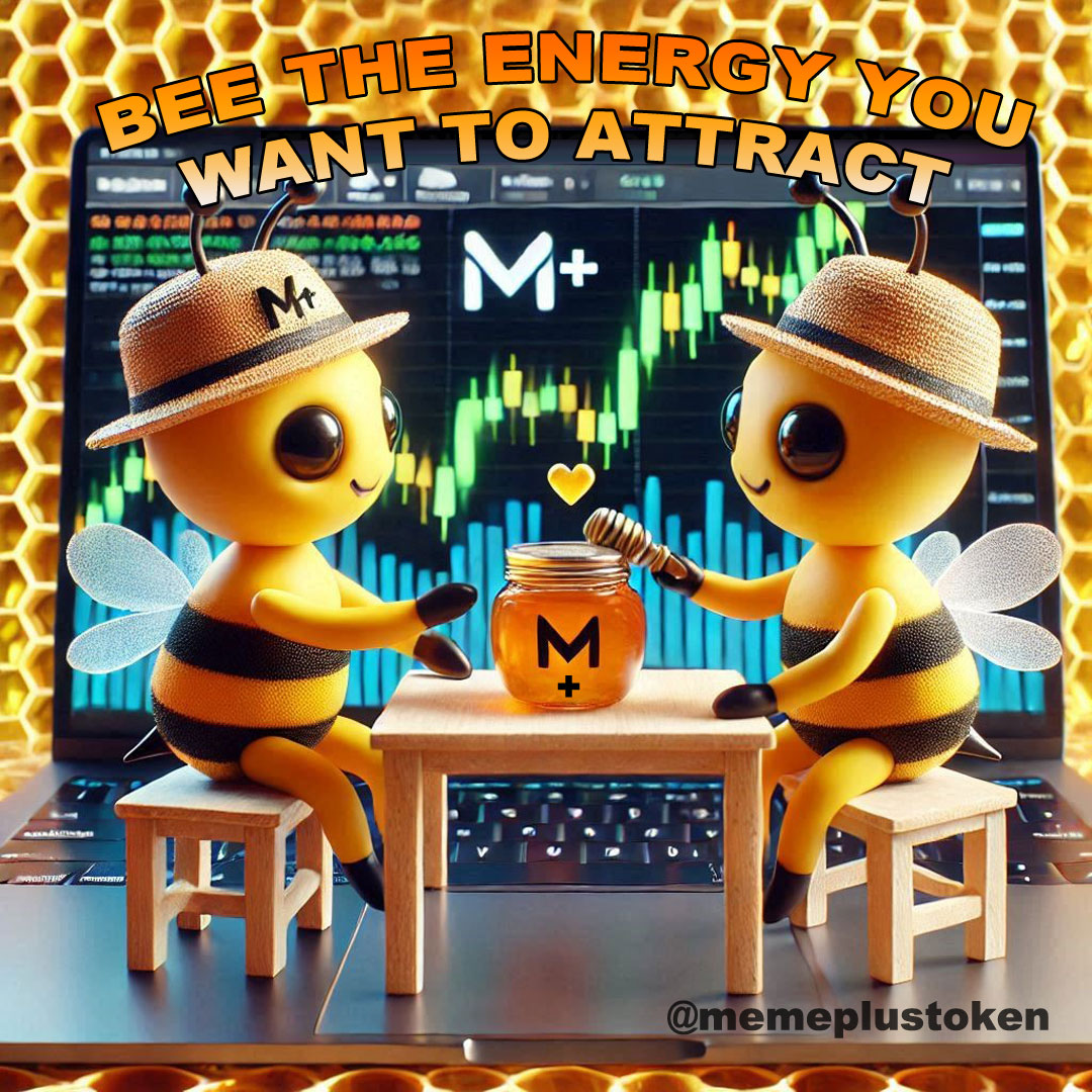 MemePlusToken's tweet image. Have a great Sunday X fam!🐝🍯➕

"Be the energy you want to attract." 
#quoteoftheday #ThinkBIGSundayWithMarsha