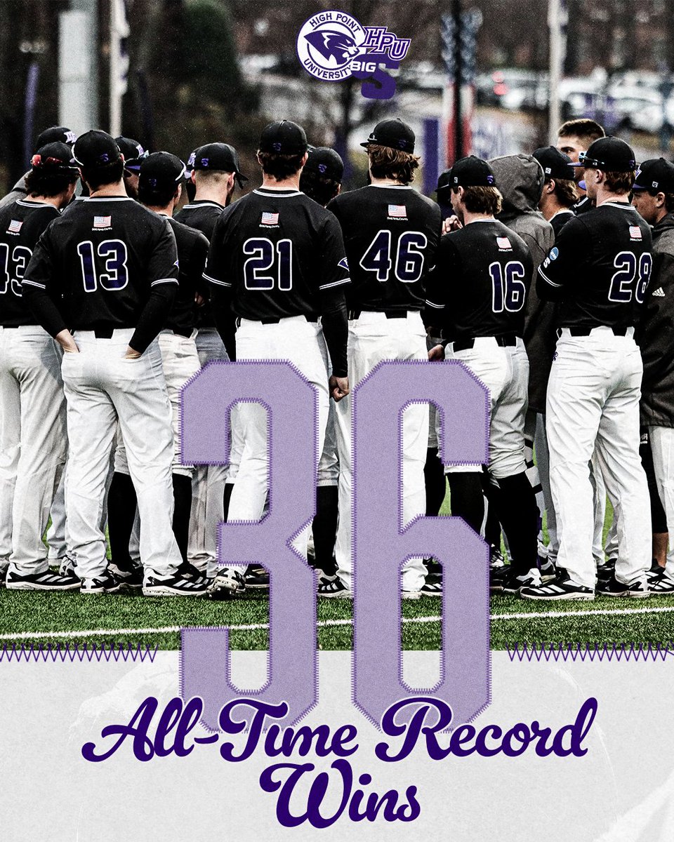 𝑹𝑬𝑪𝑶𝑹𝑫 𝑩𝑹𝑶𝑲𝑬𝑵 💥

Today's win marks the 36th win of the season which breaks the previous all-time win record (35) that was set by the 2024 Panthers!

#GoHPU