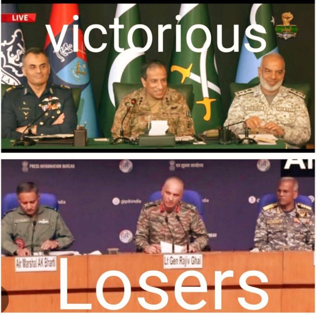 Victorious vs Losers 👇👇
#PakistanArmy