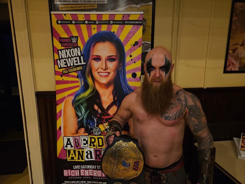 Congratulations to Caleb Valhalla who today celebrates one full year as WrestleZone Undisputed Champion!

Valhalla will be defending the Title in 6 day's time against The Revolutionary - Damien at Aberdeen Anarchy.

Tickets available now at ringsideworld.co.uk/events.php?id=…