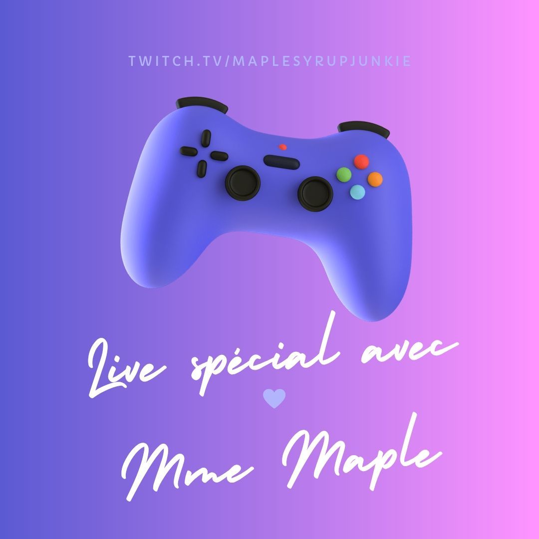 YNotMapleSyrup's tweet image. avec ma douce ce soir!

On commence STOMA, au moins son micro est set pour couper quand elle hurle 🙏🏻

ON VOUS ATTEND!