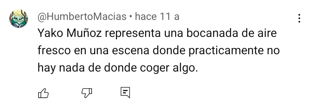 20 años así 0 bulto. Incluso ahora sin grabar lo pienso y lo último realmente fly que ha salido de este país es suyo.