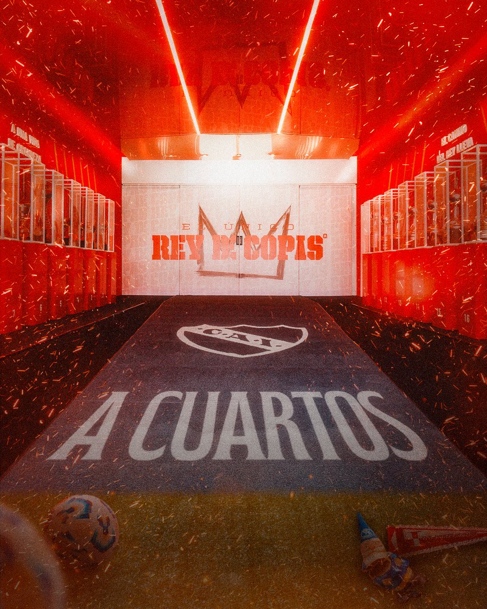 ¡ESTAMOS EN CUARTOS DE FINAL!

#TodoRojo 🔴