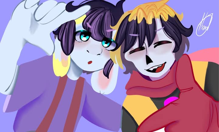 VOwOpz's tweet photo. Todo el sentimiento de querer resurgir este AU porque buscando recuperar varios dibujos me puse de nostálgica, aquí algunos @Paxi_Suru y Juc (que ya no usa esta cosa), espero no hayan problemas en publicarlos XD, obviamente hay muchos más igual de hermosos 😿💖
#Lovednext https://t.co/d5xScMopig