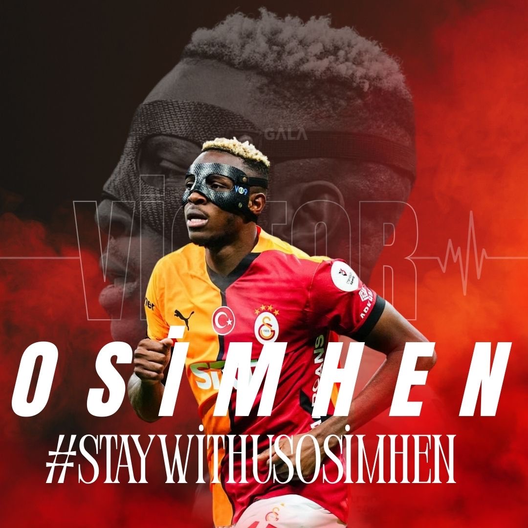 Bizimle kal. <a href="/victorosimhen9/">Victor Osimhen</a> 

#StayWithUsOsimhen