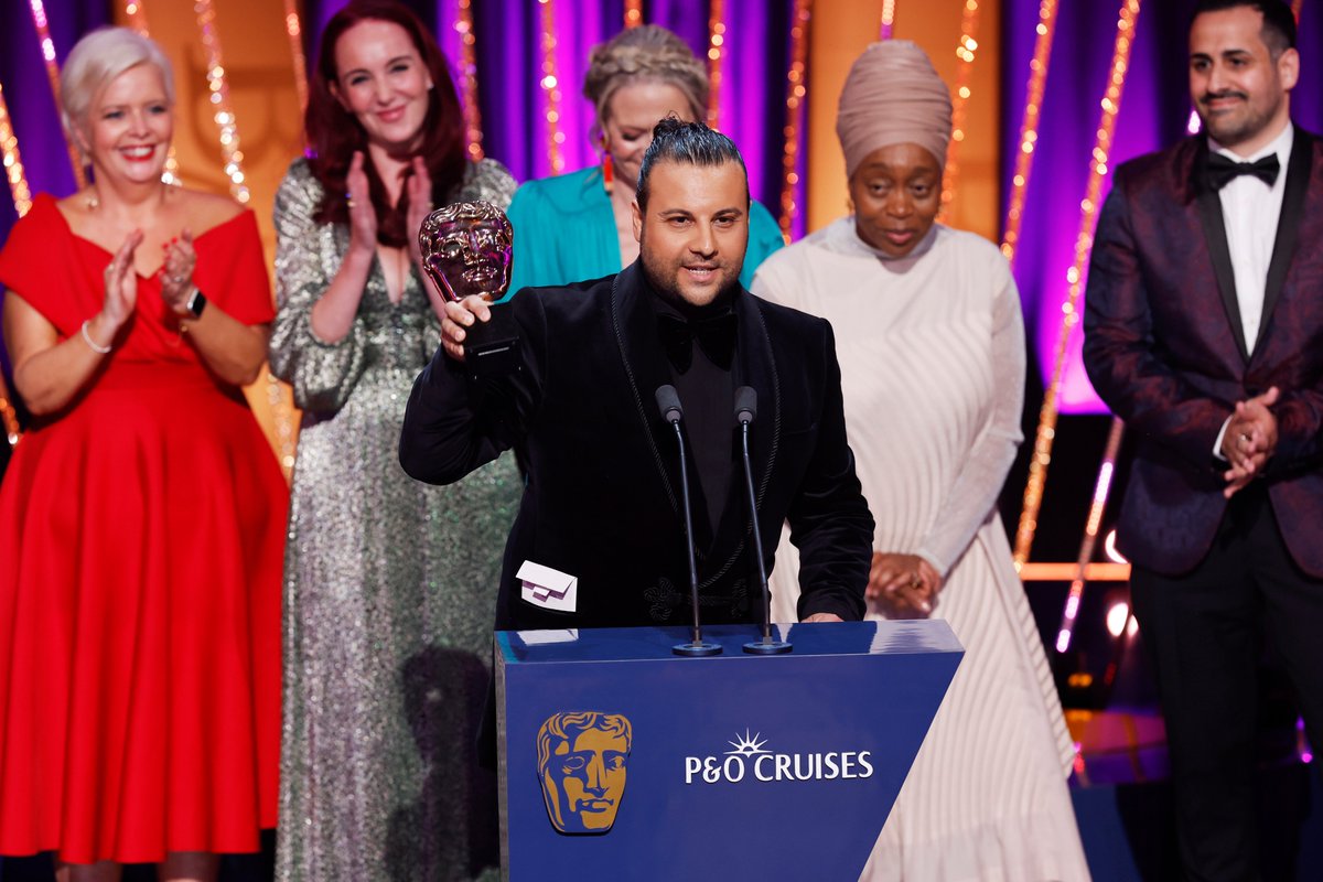 Congratulations to EastEnders, who won Best Soap at the #BAFTATVAwards!