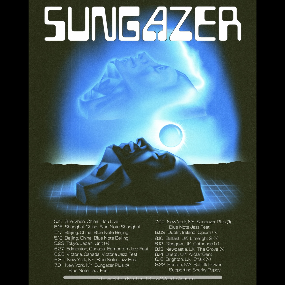 in the next couple months I will be 

1. doing my first east asia tour
2. playing the blue note jazz festival with my big band (sungazer plus)
3. opening for snarky puppy

hell yeah guys music rocks