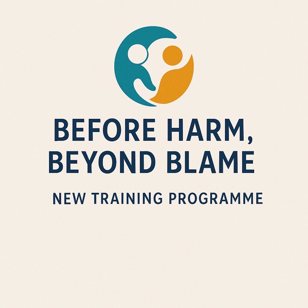 New Training Programme Launching October:
#BeforeHarmBeyond Blame.      
Are you ready to do things differently? A groundbreaking new programme for people professionals &amp; managers who are ready to move away from the traditional, often retributive approaches people processes