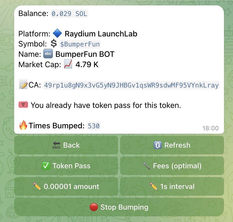 BumperFun Bot | Solana tweet media