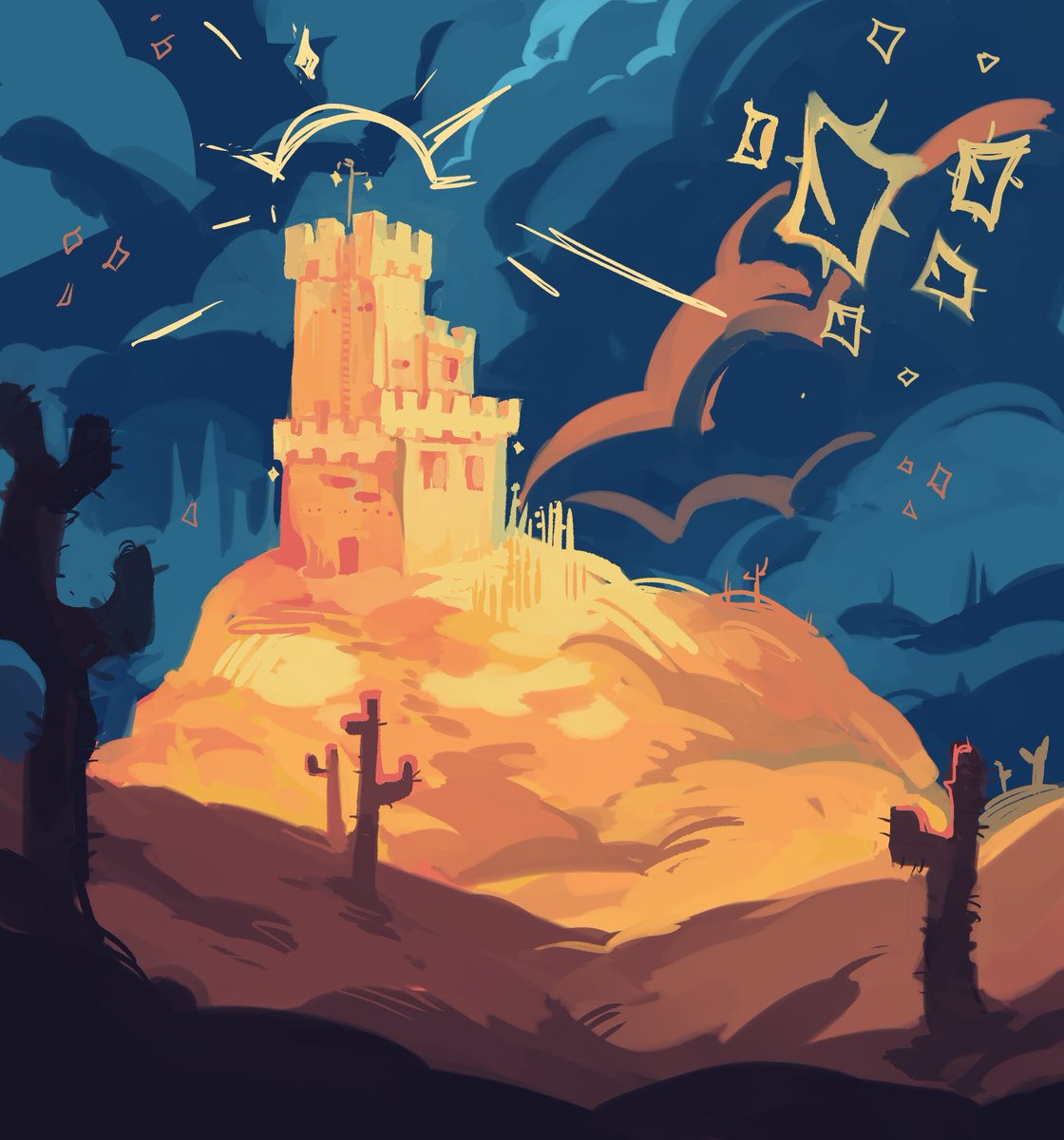 hahaotsegoesbr's tweet photo. [ #desertduofanart ] i forgot how the tags work https://t.co/8POL57bvKF