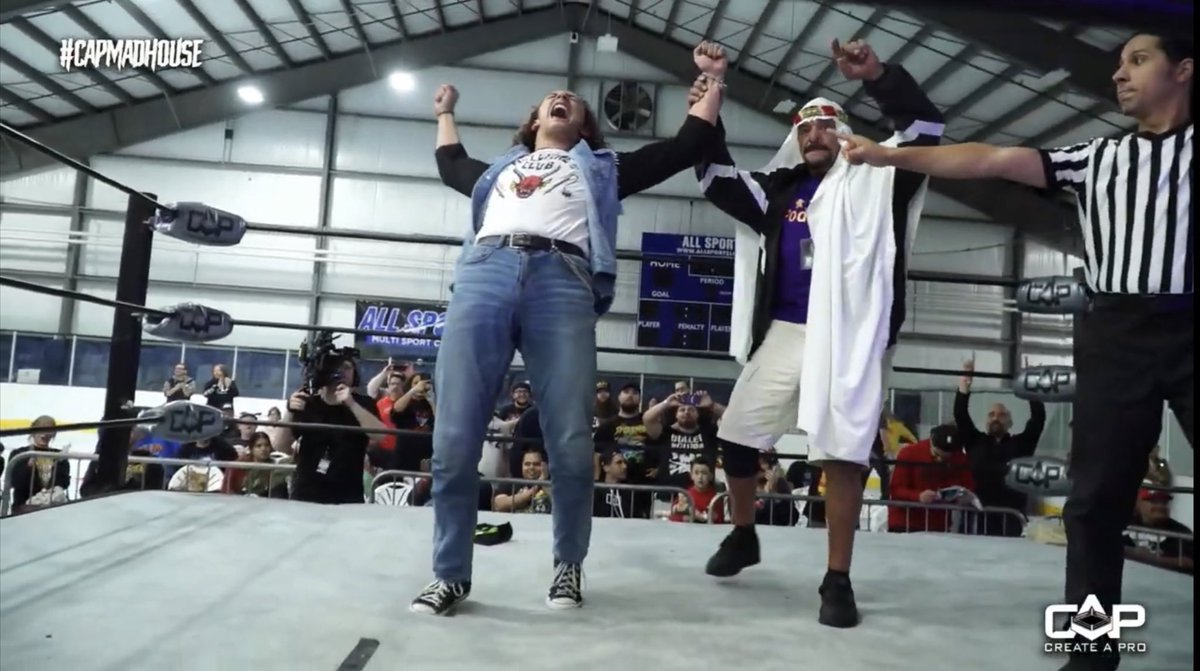 NRoblesWrestles's tweet image. #RIPSabu 
Forever one of the coolest moments in my career was sharing the ring with the hardcore legend. Sabu’s spirit will never die!