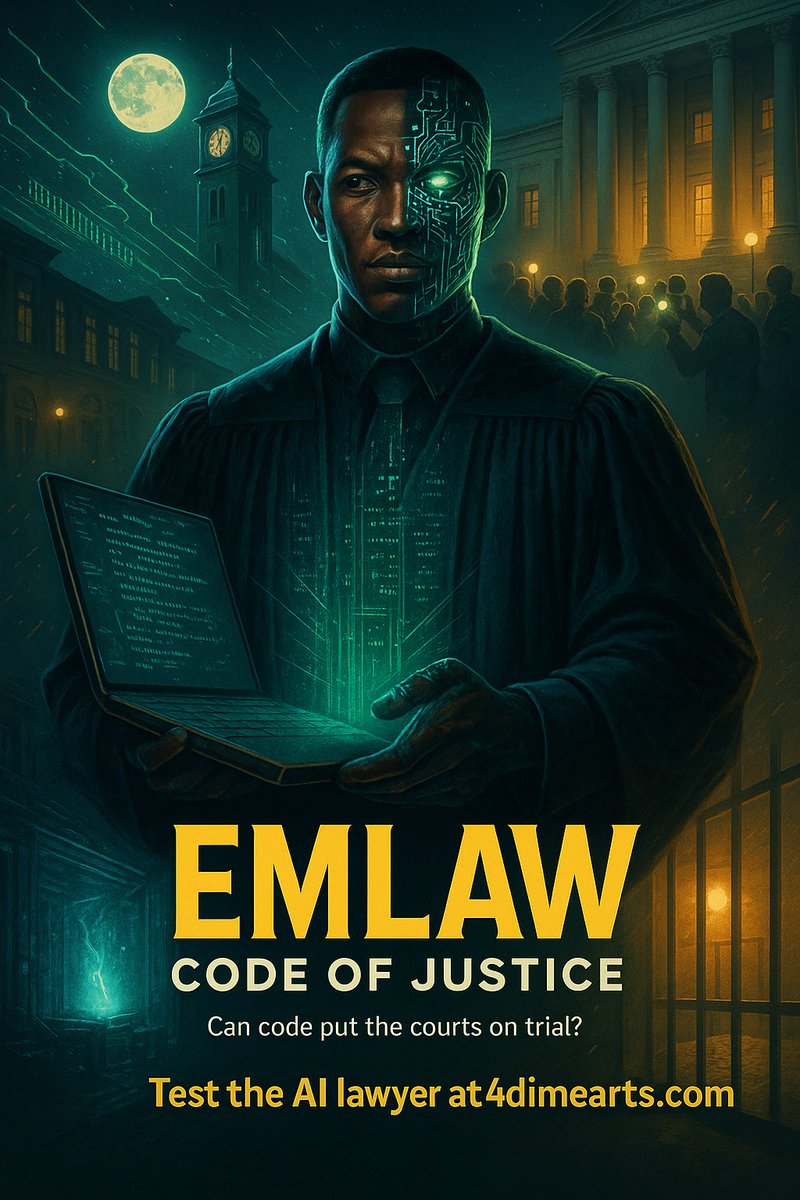 Need quick legal assistance a yard? 📷 Meet EmLAW—Jamaica’s free online AI lawyer that drafts iron‑clad contracts, checks your rights, and never sleeps. Click over to 4dimearts.com and put courtroom‑level smarts in your pocket no retainer, just results.  #FreeLegalHelp