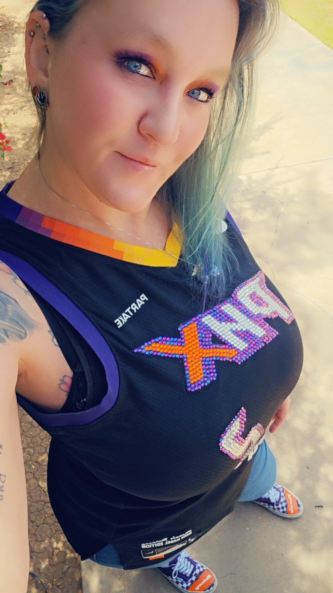 Veronica (@suns_tutu_fan) on Twitter photo <a href="/Suns_Armband/">πππ―π’π§</a> KILLED it with these bling <a href="/PhoenixMercury/">Phoenix Mercury</a> <a href="/kahleahcopper/">Kahleah Copper</a> jerseys! So many compliments already! So ready for this season to start!!! #MIGHTYMERCURY <a href="/Suns_Armband/">πππ―π’π§</a> KILLED it with these bling <a href="/PhoenixMercury/">Phoenix Mercury</a> <a href="/kahleahcopper/">Kahleah Copper</a> jerseys! So many compliments already! So ready for this season to start!!! #MIGHTYMERCURY