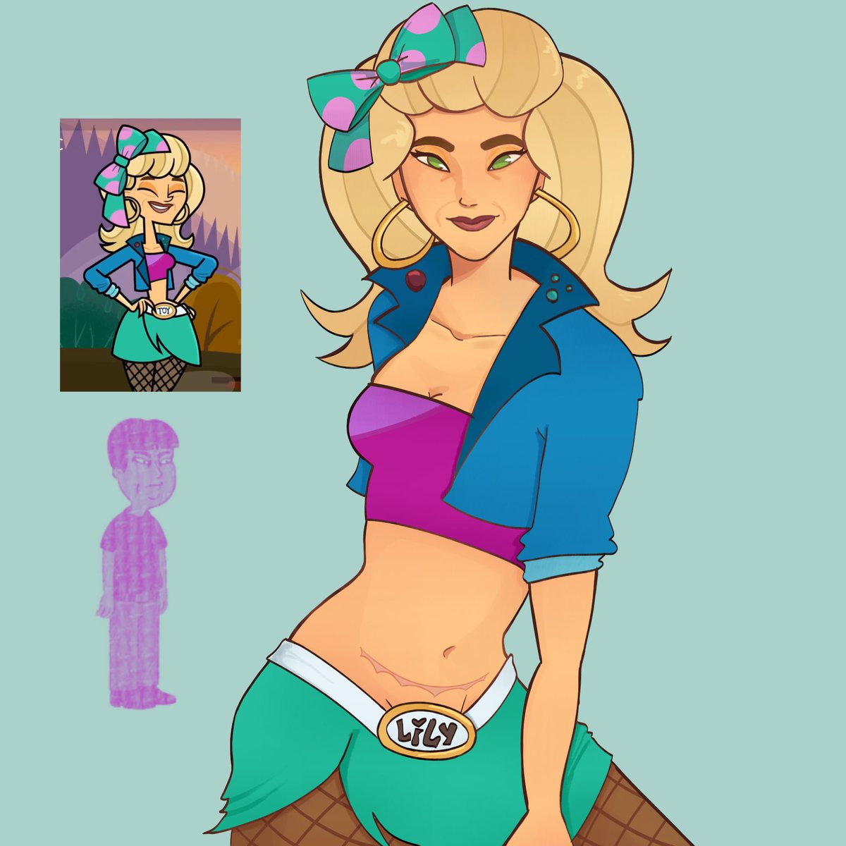 i vowed not to watch the greeting until i finished rhis i hope she doesn’t turn into slime in it #dctwt #lyndadc4
