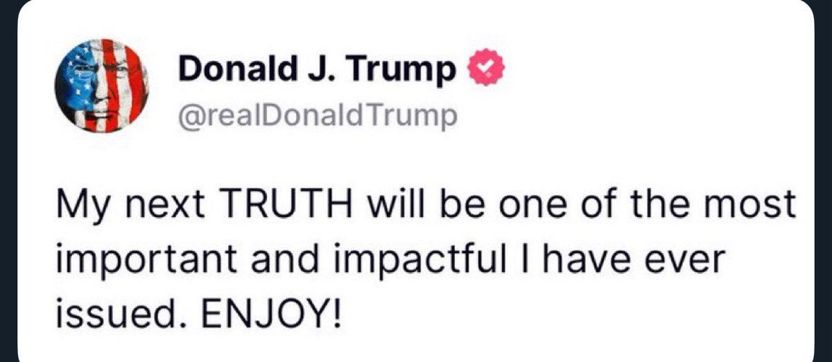 Bible316Truth's tweet image. TRUTH! Trump knows how important Being TRUE is! #BTRU $BTRU 4️⃣✝️❤🌍
#CryptoWithAPurpose
