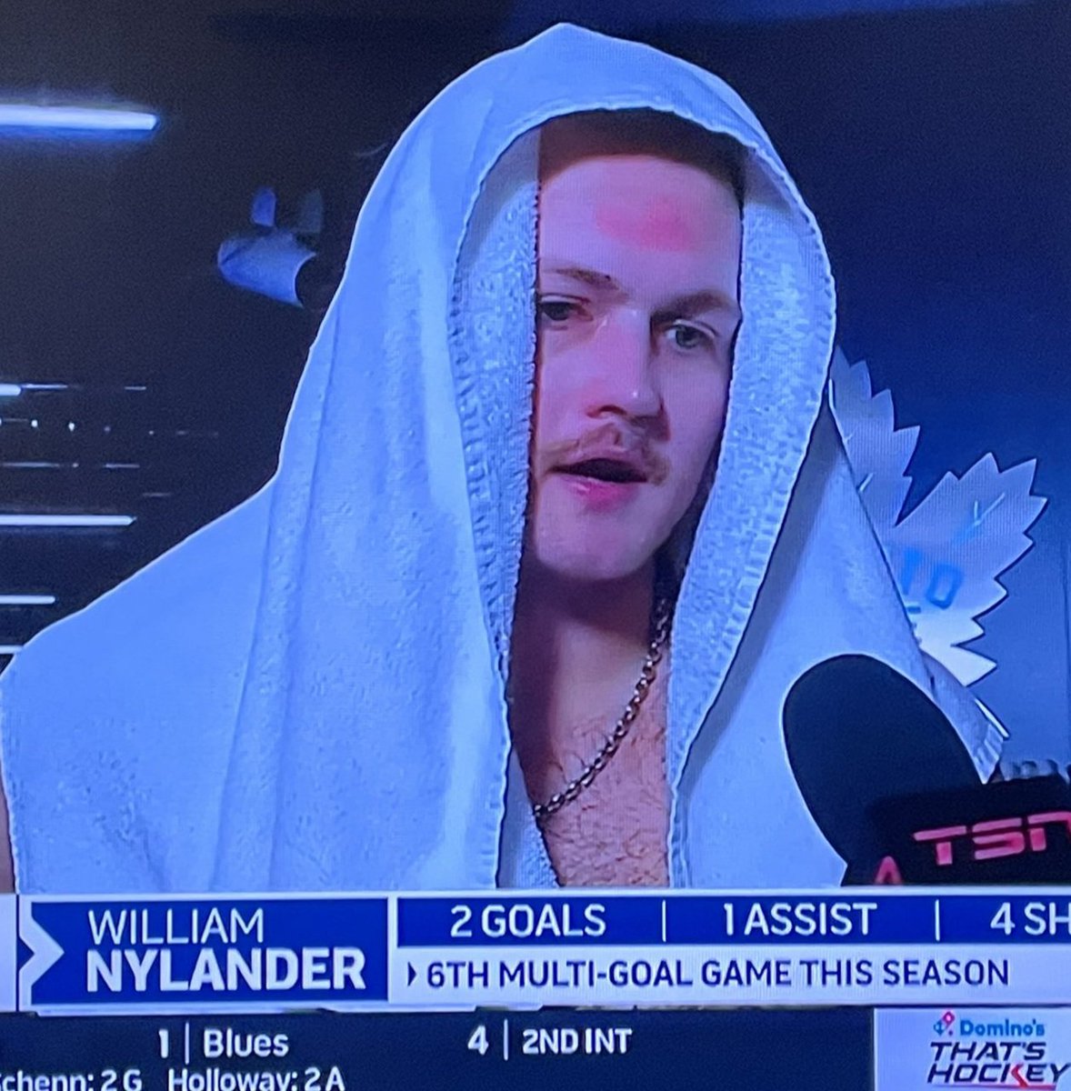 ChannelleLV's tweet image. Oh St. Nylander, I am praying for a win. Begging you to bless this team. π