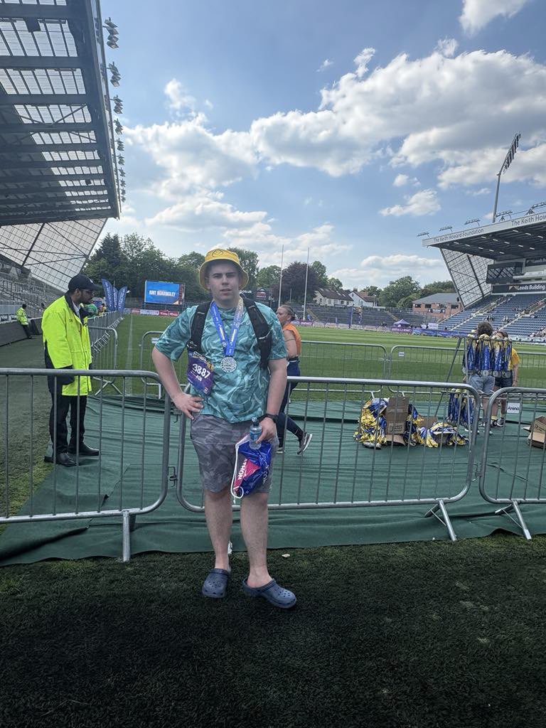 Rob Burrow Leeds marathon 🥇🥇🥇
Over n out