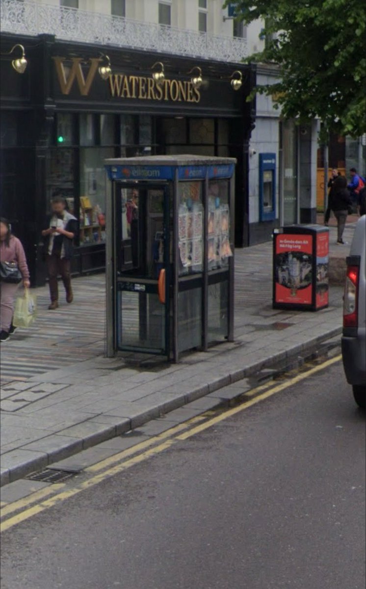 These phone boxes plus a few more are still here. Did they just give up on removing them last year?