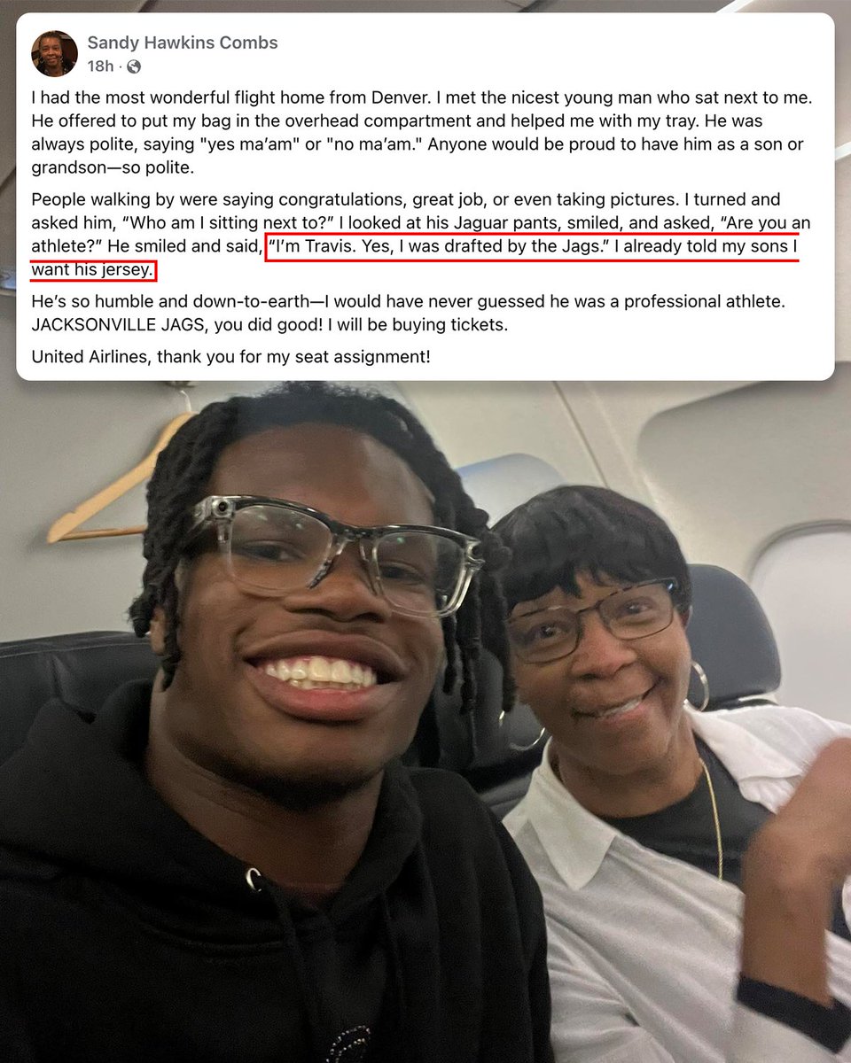 This Travis Hunter story is awesome 🥹❤️