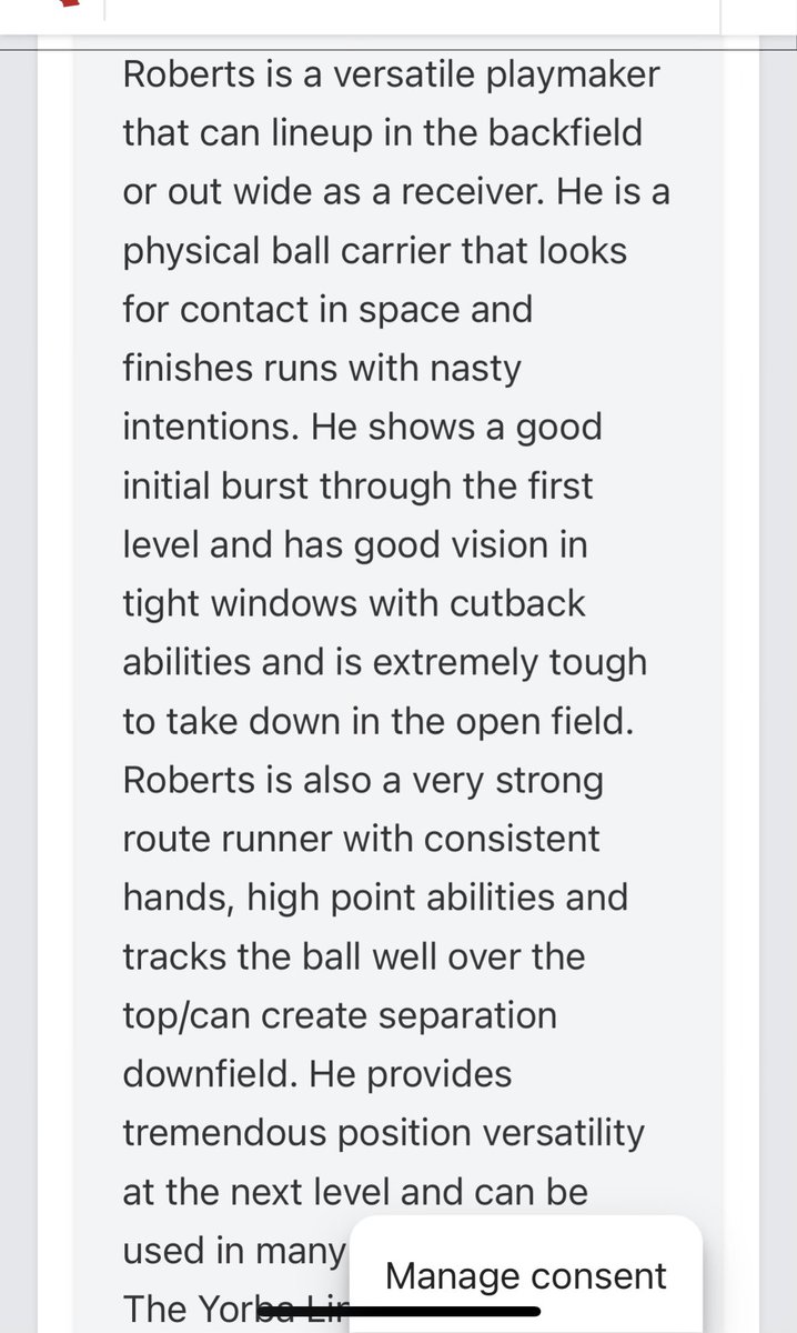 Thankful for the write up by <a href="/PGregorian/">Paul Gregorian</a> <a href="/PrepRedzoneCA/">Prep Redzone California</a> <a href="/Realregular4/">Tim Willams IV</a>