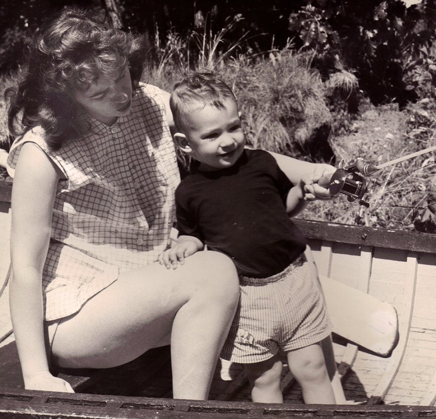 Who says that you can't go Fishing On Mother's Day? Take Mom with you!