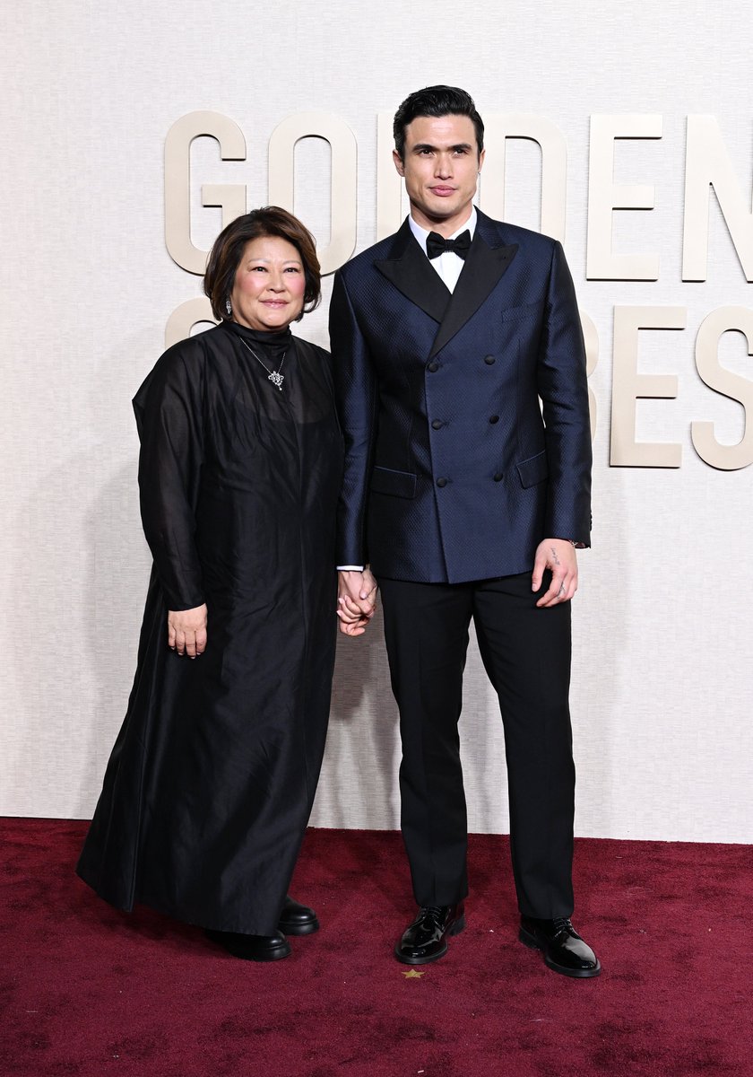 goldenglobes's tweet image. The ultimate #GoldenGlobes flex: bringing your mom as your date — Happy Mother's Day! 💌