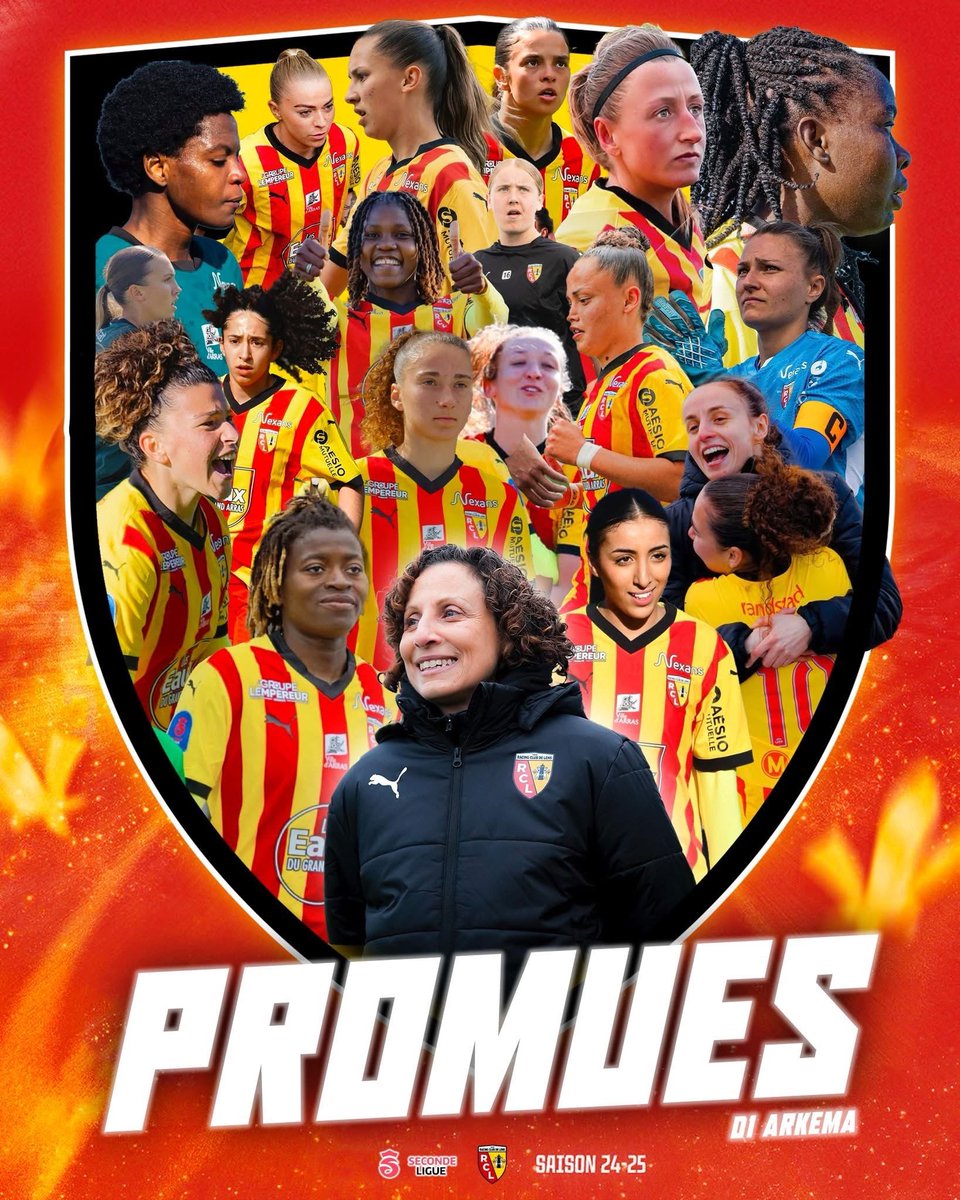 Bravo les filles. Je suis très fier de vous. Allez Lens♥️💛♥️💛