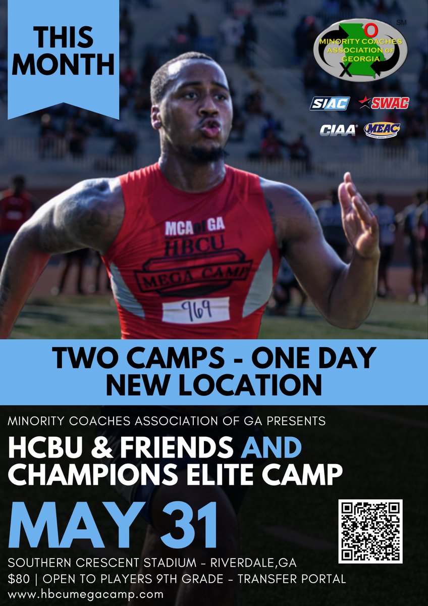 Ahmand Tinker - personal page (@artink67) on Twitter photo The Last Mega Camp hosted by the <a href="/MCAOFGA/">Minority Coaches Assoc of GA</a>! We are combining both camps and going out in style with one sessionā¦..just like we started from Day 1! Register Today! The Last Mega Camp hosted by the <a href="/MCAOFGA/">Minority Coaches Assoc of GA</a>! We are combining both camps and going out in style with one sessionā¦..just like we started from Day 1! Register Today!