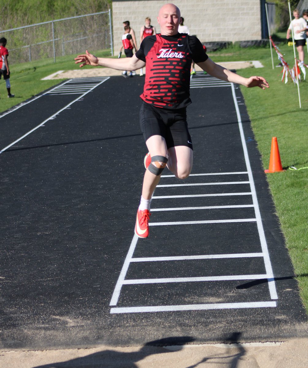 Edgerton Track and Field has continued to dominate the Triple Jump, thanks to another first place finish from <a href="/ColeLanger06/">Cole Langer</a> at the Tider Invite on Friday.
